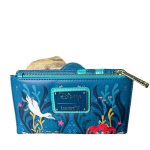 Loungefly Disney Little Mermaid Ariel Live Action Flap Wallet